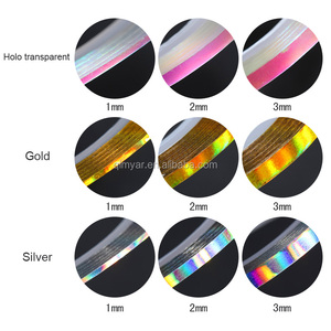 Mới Nhất <span class=keywords><strong>Nail</strong></span> Laser Dải Băng <span class=keywords><strong>Sticker</strong></span> Cho Cô Gái 3D <span class=keywords><strong>Nail</strong></span> <span class=keywords><strong>Sticker</strong></span> Sọc DIY Laser Foil <span class=keywords><strong>Nail</strong></span> Art Trang Trí - Product Image 3