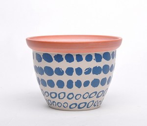Factory Multiply Color <strong>Bulk</strong> Balcony Decorative <strong>Terracotta</strong> Wave Point Wholesale <strong>Flower</strong> <strong>Pots</strong> - Product Image 3