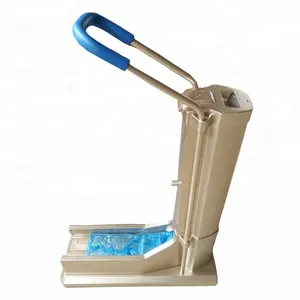 Máquina automática descartável de PE para calçados, dispensador sanitário ecológico sem estoque de energia, mais nova aplicação de limpeza