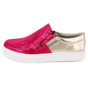 Choozii Diseño perfecto Cómodo Cuero de microfibra brillante Superior Peso ligero Antideslizante Niñas Casual Mocasines suaves Zapatos - Product Image 2