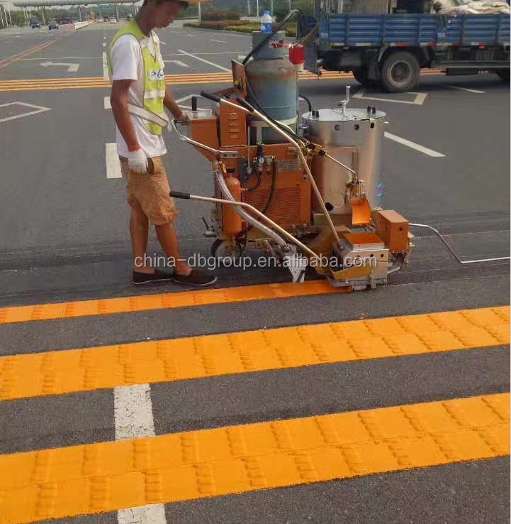 熱可塑性塗料歩道噴霧機凸面道路線マーキング機価格