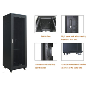 19' Office 600x600 Electronic Switch 27u 37u 42u <strong>Server</strong> <strong>Rack</strong> with Side Door Lock - Product Image 6