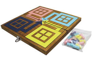 <span class=keywords><strong>Jeux</strong></span> <span class=keywords><strong>de</strong></span> société Ludo en bois directement <span class=keywords><strong>de</strong></span> l'usine pour la famille - Product Image 4