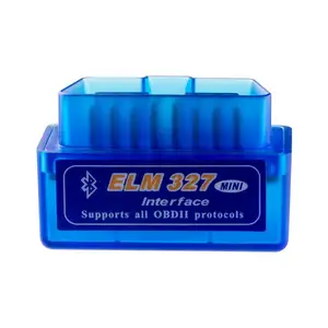 金博伦超级迷你Elm327 BT OBD2 V1.5 Elm 327 V 1.5 OBD 2汽车诊断工具扫描仪Elm-327 OBDII适配器自动诊断工具