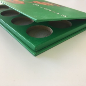 Tavolozza di ombretti personalizzati vuoti per trucco <span class=keywords><strong>Palette</strong></span> di ombretti in cartone ad alto pigmento all'ingrosso con etichetta privata - Product Image 6