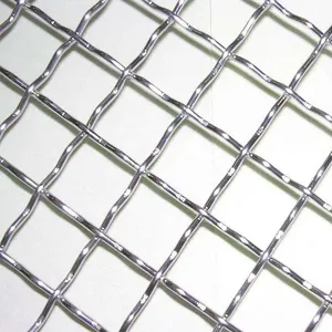 Высокая прочность на растяжение из нержавеющей стали из проволочной сетки с квадратной сетки