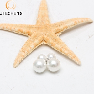 Giá Bán Buôn Và Bán Nóng Phong Cách Zircon Chính Hãng Nước Ngọt Seashell Ngọc Trai Dangle Earrings Với Trắng Hồng Tím Màu Đen - Product Image 6
