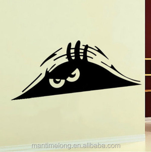 Autocollant de voiture amusant avec motif de monstre qui fait la tête, autocollant de voiture d'échantillon, design d'autocollant de voiture, autocollant de carrosserie de voiture, image - Product Image 5