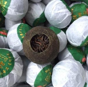 500g Xiao Qing Gan <span class=keywords><strong>Citri</strong></span> Reticulatae Pericarpium Viride Kulit Buah Hijau Bola Teh PuEr - Product Image 2