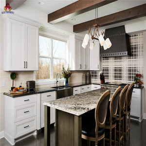 Classical Solid Wood <strong>Kitchen</strong> Furniture Sets With <strong>Free</strong> <strong>Standing</strong> <strong>Kitchen</strong> Pantry <strong>Units</strong> - Product Image 5