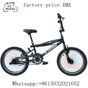 Bicicletta BMX per Bambini di Alta Qualità da 14 Pollici con Forcella in Titanio e Acciaio e Sistema Freni a Disco Giocattolo per Bambini in Offerta - Product Image 5