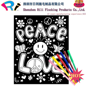 Nhung màu poster bố trí ý tưởng cho ngày valentine - Product Image 3