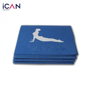 Üretici Eko dostu katlanabilir baskı PVC yoga mat