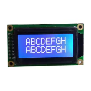 Modul lcd 8x2 karakter pengontrol ST7066U produk standar