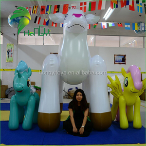 Tùy Chỉnh Lớn Đứng Nhà Máy Giá PVC Không Thấm Nước Inflatable Đáng Yêu Động Vật Hươu - Product Image 6