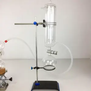 High Quality 2L Vacuum Short Path Distillation Equipment With Magnetic Stirrer Heating Mantle And Cold Trap