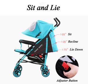 Belle bande dessinée de lapin bébé <span class=keywords><strong>landau</strong></span> poussette facile fold durable bébé transport HP-309T - Product Image 2