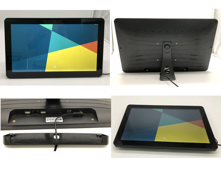 15英寸vesa壁挂3g 4g数字标牌android poe平板电脑与sim卡插槽