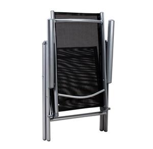 Juego de muebles plegables de aluminio para jardín, silla de posición fácil y portátil para acampar, comedor y comedor - Product Image 4