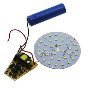 Anern ac dc ricaricabile di emergenza ha condotto la lampadina con telecomando - Product Image 4