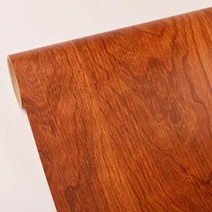 Wood Grain Lamination Vacuum Press PVC Film For Furniture