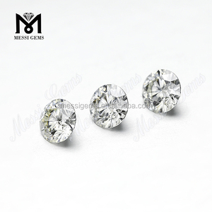 Corte Brillante redondo Moissanite Piedra Floja GH 4.5mm Diamante hecho Hombre - Product Image 2