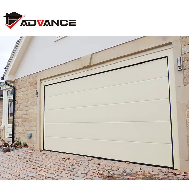 Sistema de Seguridad de puerta de garaje, control remoto universal para puerta de garaje de acero galvanizado por secciones