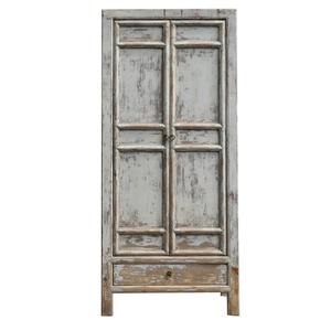 <span class=keywords><strong>Armario</strong></span> Antiguo <span class=keywords><strong>Chino</strong></span> del Siglo XVIII Pintado a Mano, Color <span class=keywords><strong>Azul</strong></span>, con Acabado Envejecido, <span class=keywords><strong>Armario</strong></span> para Bodas - Product Image 2