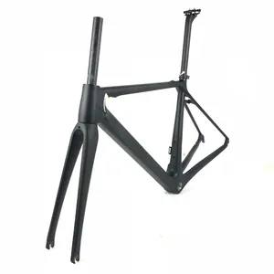 Speciale Design & Qualità Perfetta Hongfu La Migliore Vendita Bici Da Strada Telaio In Carbonio, bici Da Strada in carbonio Telaio 56 centimetri FM069 Solo 780-920g!