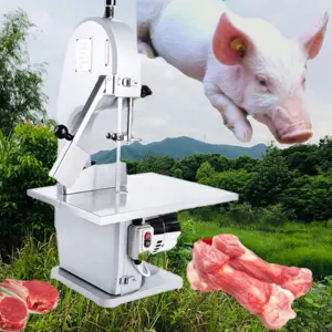 110 voltage meat cutting machine bone saw commercial band saw meat cutter machine meat slicer