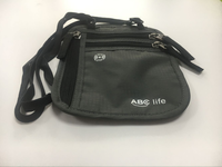 Mini porte-passeport de poche pratique noir Tide