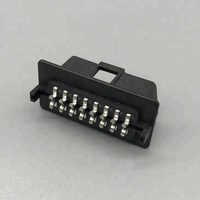 Conector hembra OBD2, conector macho personalizable, carcasa OBD2