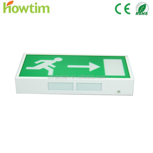 Bán chạy nhất ce/rohs smd2835 đèn thoát hiểm với lối ra tiếng thở dài cho Âu Châu, treo tường và trần gắn kết - Product Image 1