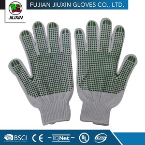 High quality keep safe working pros cotton knitted gloves - Product Image 4