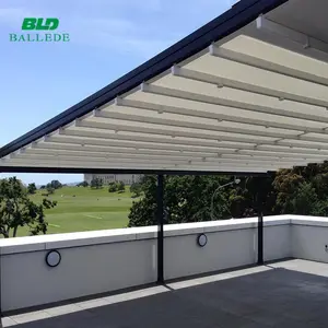 Auvent de patio en aluminium de qualité supérieure, avant-pluie, pour balcon, balcon