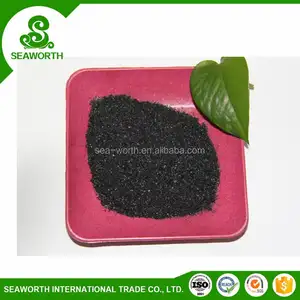 Environmental potassium humate organic fertilizer for rice with SGS