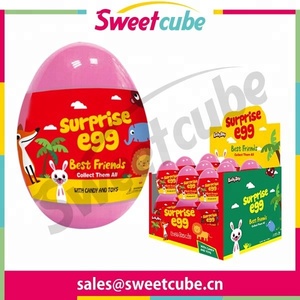 Animals <strong>Egg</strong> <strong>Toy</strong> Chocolate Plastic Printed Surprise <strong>Egg</strong> Capsule Shaped Container <strong>Toy</strong> Inside Stickers and <strong>Toys</strong> - Product Image 4