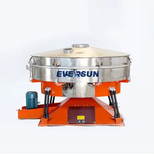 Fine materials industries grain flour rotary tumbler vibrating sieve screening machine