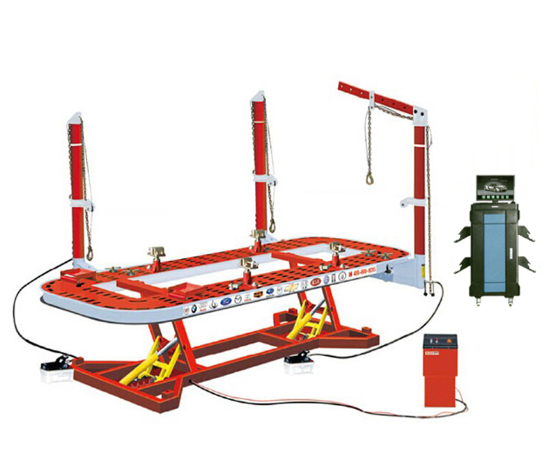 Аварийное оборудование для ремонта автомобиля, система ремонта кузова автомобиля