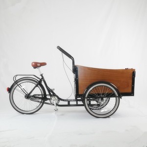 Vélo cargo familial à trois roues Clamber Brand UB9032, <span class=keywords><strong>24</strong></span> pouces, 7 vitesses - Product Image 1