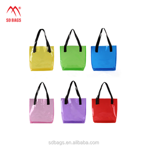 Borsa cosmetica Tote Bag SD Bags trasparente New Fashion Daily coulisse durevole PVC popolare Ladies usa il regalo di promozione di un pezzo - Product Image 3