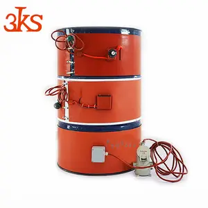 Shenzhen 3KS Factory Hot Sale Oil Drum Silicone Rubber Heater