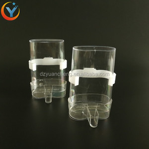 Bebedero de plástico <span class=keywords><strong>para</strong></span> pollito, pollo, aves de corral, bebedero <span class=keywords><strong>para</strong></span> pájaros, alimentador de alimentos, tanque de botella - Product Image 5