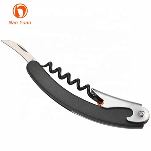 Plastik saplı üst satıcı paslanmaz çelik kaliteli şarap açacak tirbuşon - Product Image 4
