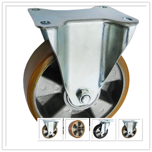 Stützrad kugel, 8" pu lenkrolle rad, 200mm europa aluminium rollen räder - Product Image 1