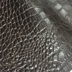 Couro De Crocodilo Gravado Genuíno Clássico Do Alto Grau Para Fazer Bolsas Sapatos