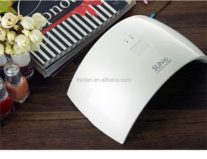 Aliexpress trung quốc máy mới SUN 9 s mặt trời 9c 365nm 405nm 24 wát uv led gel đèn thời trang xách tay 24 wát hồng trắng led đèn uv để móng tay - Product Image 5