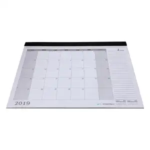 Print custom maandelijkse bureau pad kalender 2019