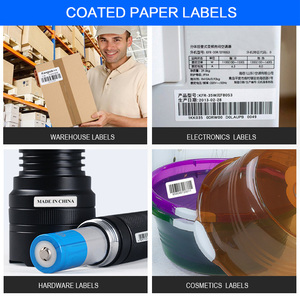 4" X 3" Adhesive Thermal Transfer Blank Coated Art Paper <strong>Address</strong> <strong>Labels</strong> <strong>Stickers</strong> for Barcode Printing Packaging <strong>Labels</strong> - Product Image 5