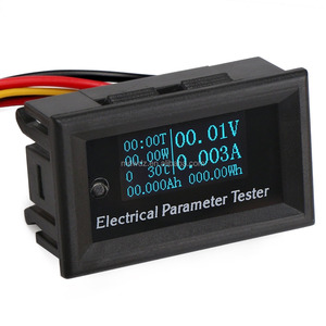 0.96 "Portable OLED Multimètre DC 33V 3A 0-99h59min 99W -15-60 Temps de Fonctionnement Température Puissance Compteur D'énergie 7in1 Électrique - Product Image 3